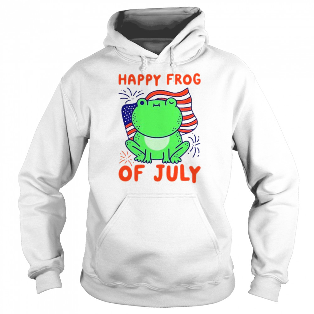 Happy frog of july  Unisex Hoodie