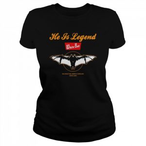 He Is Legend White Bat  Classic Women's T-shirt