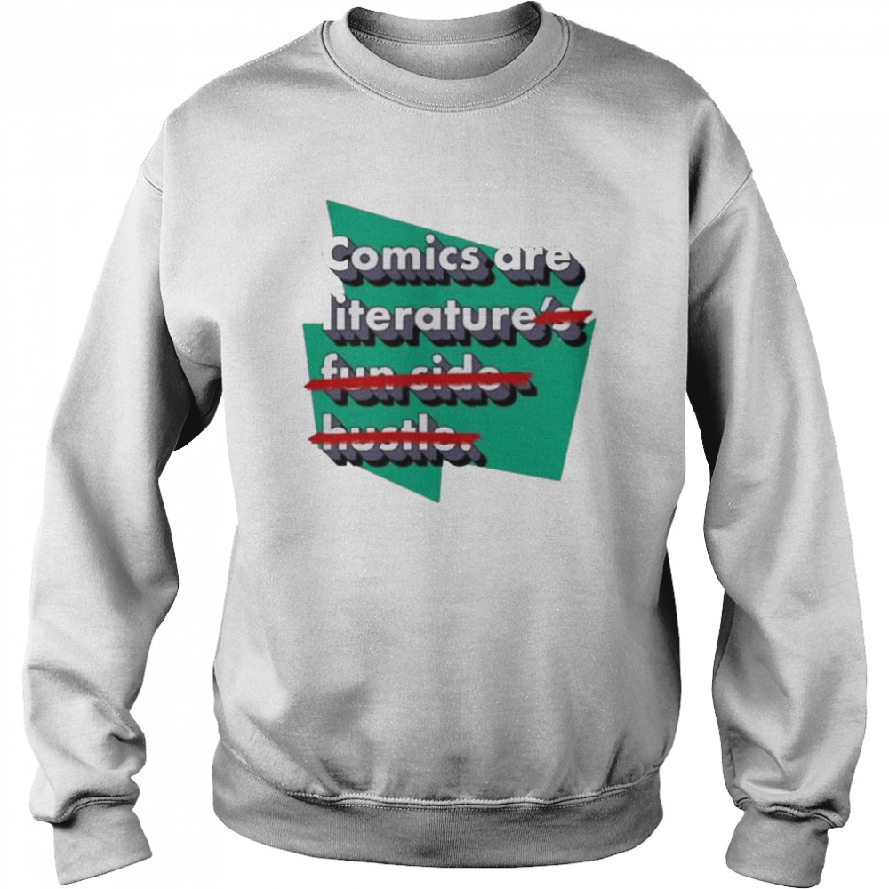 Heyjjlopez comics are literature’s fun side hustle  Unisex Sweatshirt