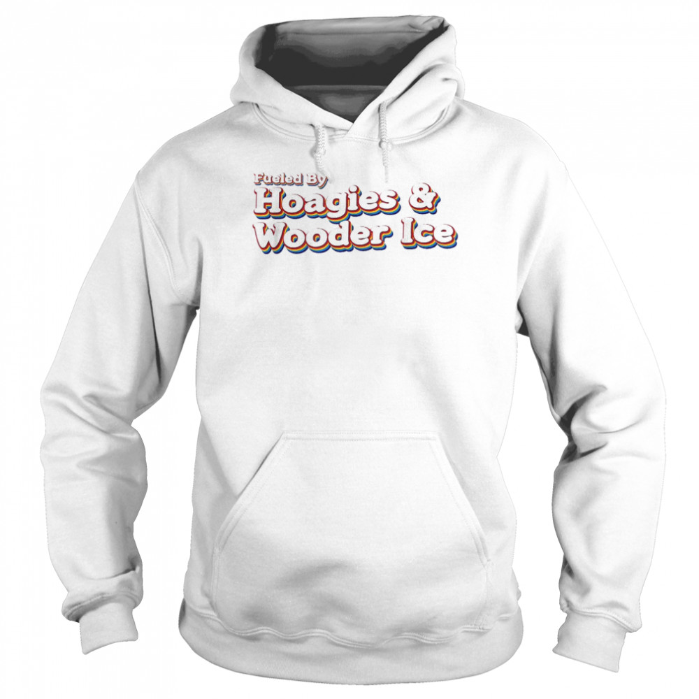 Hoagies And Wooder Ice Philly Retro Distressed Shirt Unisex Hoodie