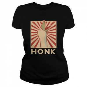 Honk Duck Vintage Art Shirt Classic Women's T-shirt