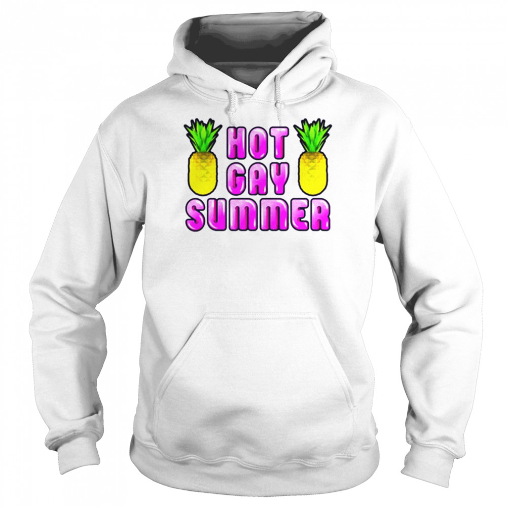 Hot gay summer  Unisex Hoodie