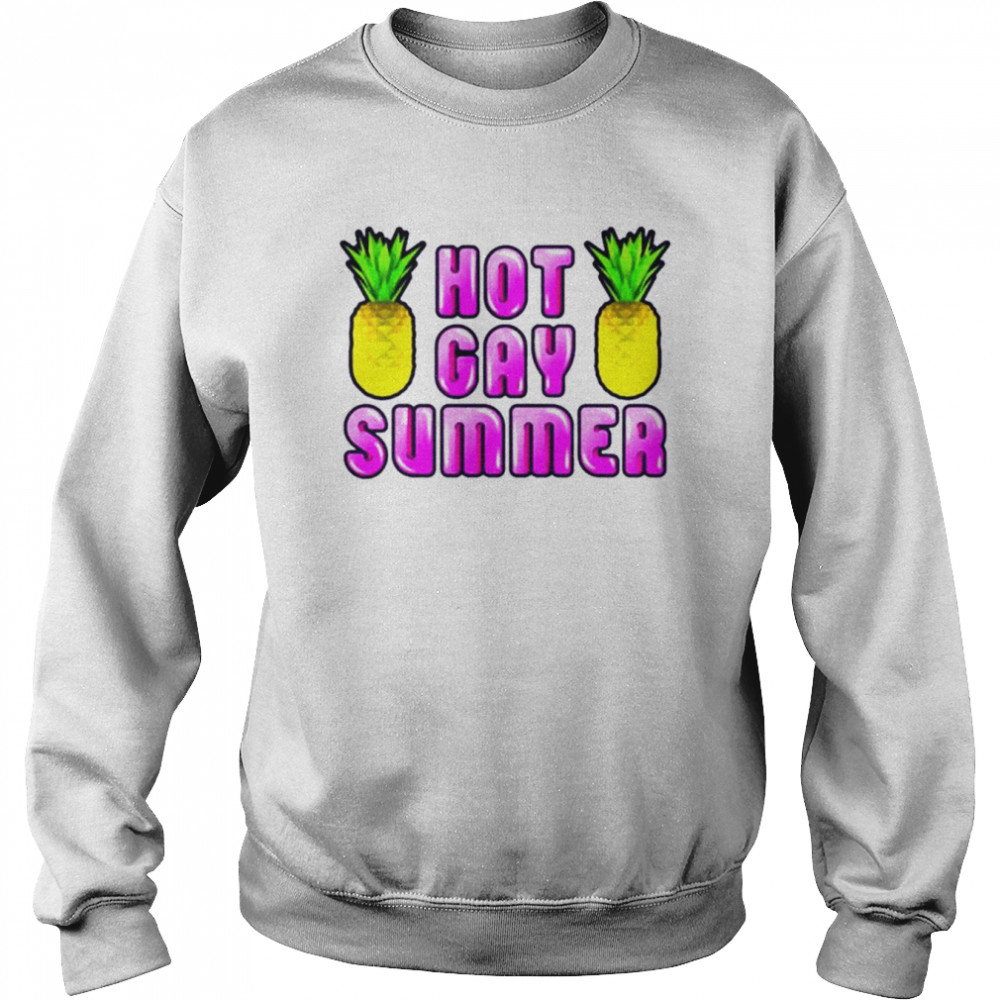 Hot gay summer  Unisex Sweatshirt