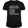 How To Get Through Life Gaslight Gatekeep Girlboss Phoebe Bridgers Shirt Classic Men's T-shirt