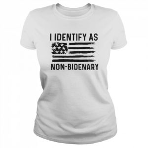 I Identify As Nonbinary White T-Shirt Classic Women's T-shirt