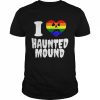 I Lgbt Heart Haunted Mound Shirt Classic Men's T-shirt