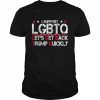 I Support LGBTQ Let’s Get Back Trump Quickly T-Shirt Classic Men's T-shirt