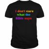 I don’t care what the bible says  Classic Men's T-shirt