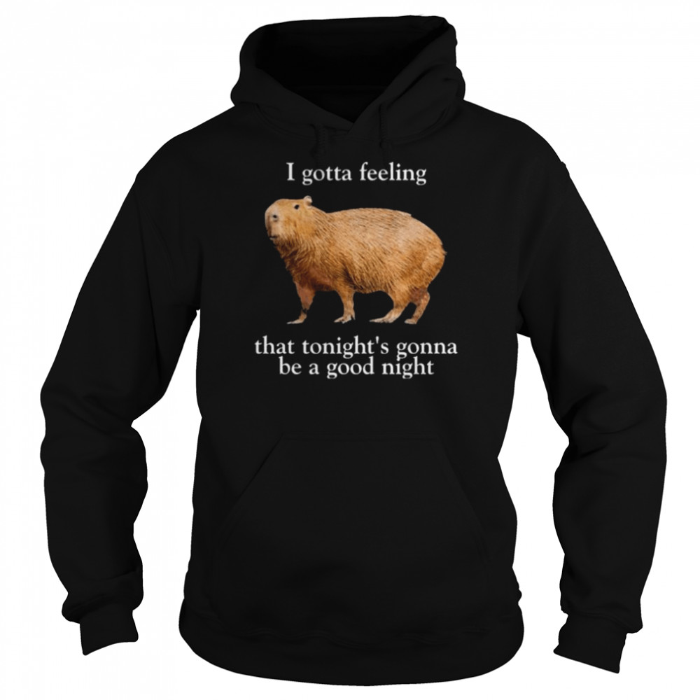 I gotta feeling that tonight’s gonna be a good night  Unisex Hoodie