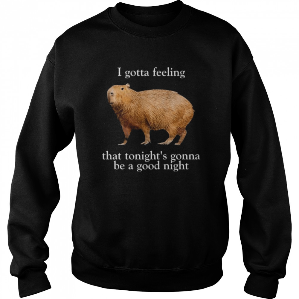 I gotta feeling that tonight’s gonna be a good night  Unisex Sweatshirt