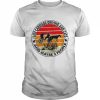 I like carriage driving and cats and maybe 3 people sunset  Classic Men's T-shirt