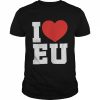 I love EU  Classic Men's T-shirt