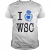 I love WSC T- Classic Men's T-shirt