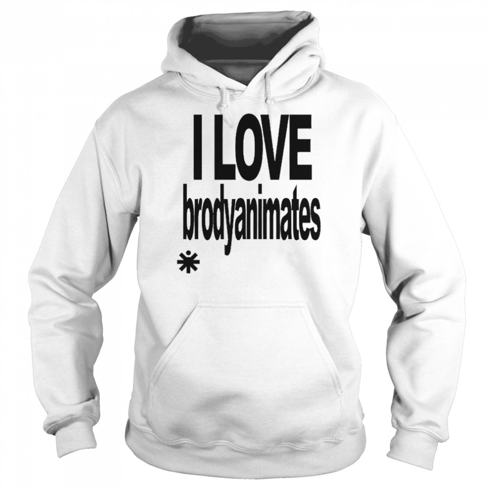 I love brody animates  Unisex Hoodie