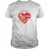 I stand with Love Lady Ruby  Classic Men's T-shirt