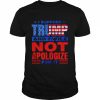 I support Trump Donald Trump 2024 maga pro  Classic Men's T-shirt