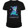 I wear purple and teal for someone I love suicide awareness  Classic Men's T-shirt