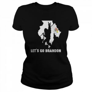 Illinois America Bigfoot Let’s Go Brandon Shirt Classic Women's T-shirt