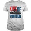 Illustration of king of the pontoon trending  Classic Men's T-shirt