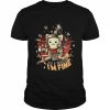 I’m Fine Cute Cat  Classic Men's T-shirt