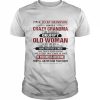 I’m a lucky Grandson I have a Crazy Grandma she is also a grumpy old Woman 2022  Classic Men's T-shirt