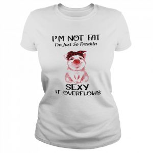 I’m not fat I’m just so freakin sexy it overflows  Classic Women's T-shirt