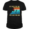 Jesus He Died For Me So I Live For Him Vintage Shirt Classic Men's T-shirt