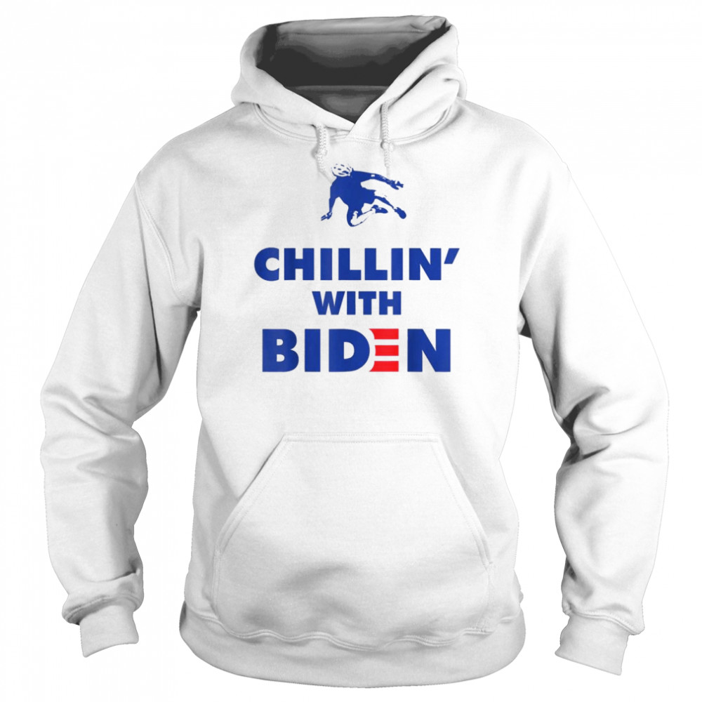 Joe Biden Chillin’ With Biden I Got My Foot Caught T- Unisex Hoodie