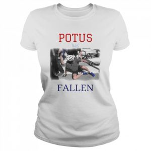 Joe Biden POTUS has FALLEN Fitted T-Shirt Classic Women's T-shirt