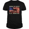 Joe Biden Running the country is like riding a bike American flag official  Classic Men's T-shirt