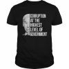 Joe Biden corruption at the highest level of government  Classic Men's T-shirt