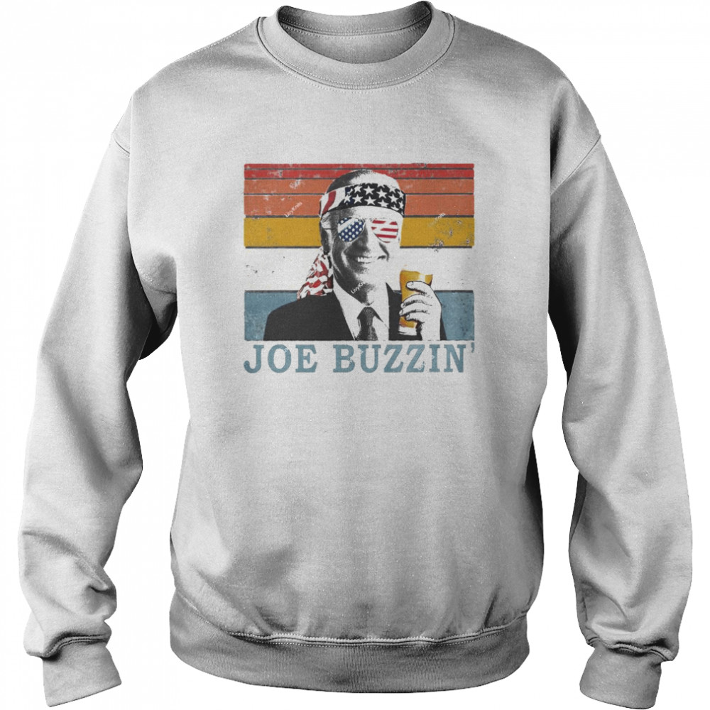 Joe Bizzin’ – Biden Drink Beer vintage  Unisex Sweatshirt