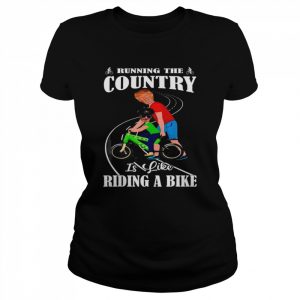 Joe biden falling off his bicycle Trump teacher  Classic Women's T-shirt