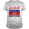 Juneteenth Celebrate Freedom Red White Blue Free Black Slave Shirt Classic Men's T-shirt