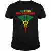 Juneteenth Nurse Practitioner Shirt Classic Men's T-shirt