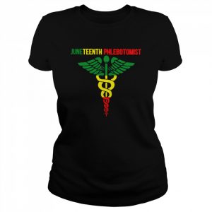 Juneteenth Phlebotomist Shirt Classic Women's T-shirt