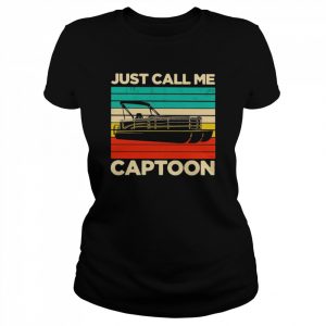 Just Call Me Cartoon Retro Vintage Shirt Classic Women's T-shirt