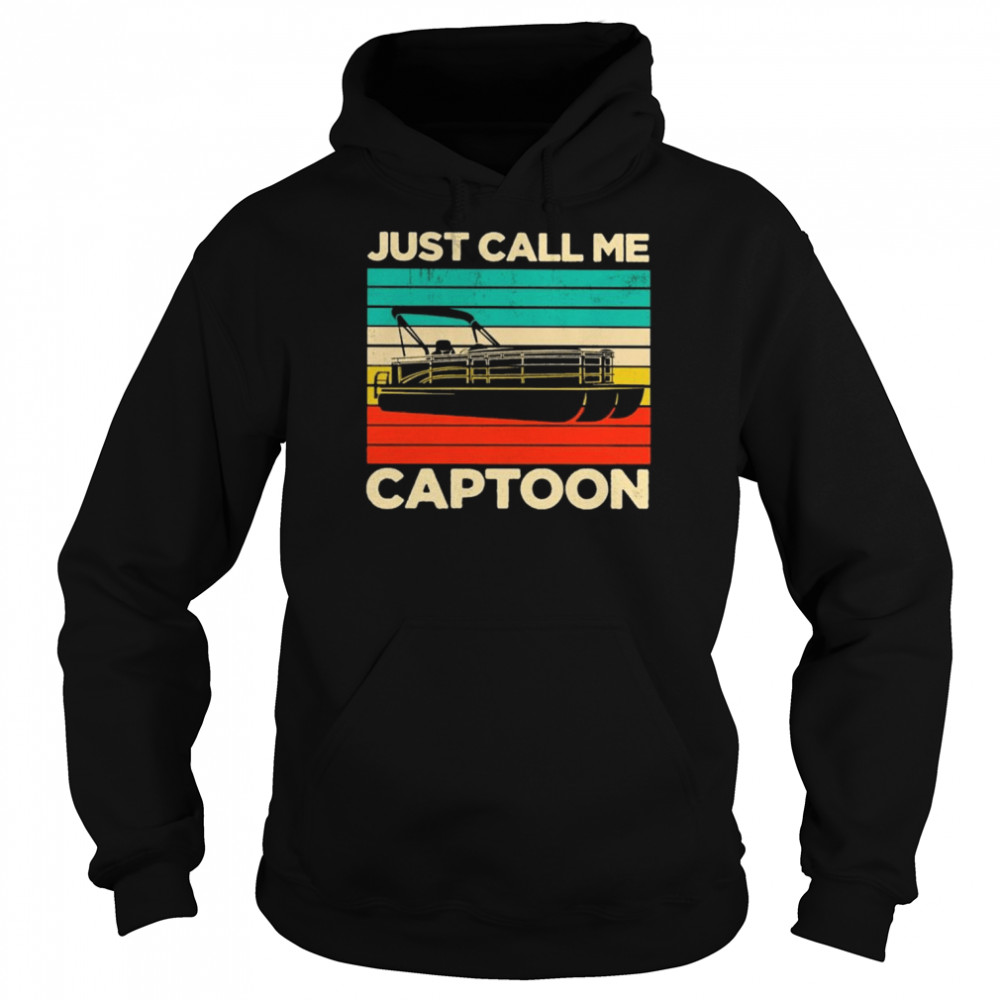 Just Call Me Cartoon Retro Vintage Shirt Unisex Hoodie