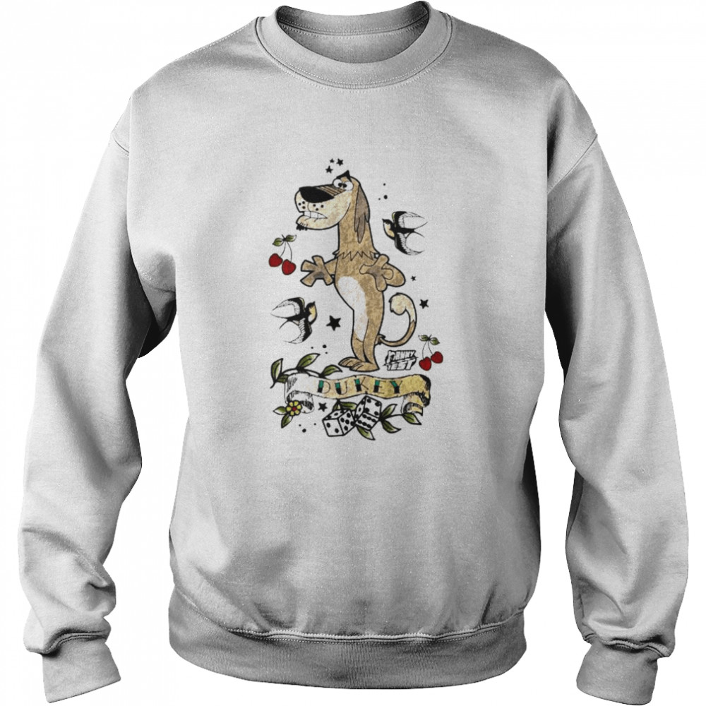 Kids Johnny Test – Dukey Dawg Shirt Unisex Sweatshirt