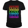 Kindness Peace Inclusion Hope Rainbow For Gay And Lesbian Shirt Classic Men's T-shirt