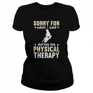 Knee Replacement ACL Surgery Recovery Physical Therapy Shirt Classic Women's T-shirt