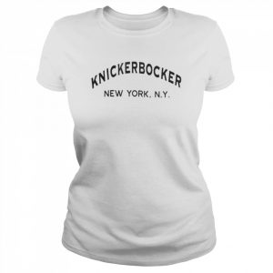 Knickerbocker New York Core Logo Orange Shirt Classic Women's T-shirt