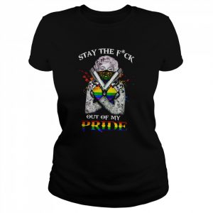 LGBT stay the fuck out of my pride  Classic Women's T-shirt