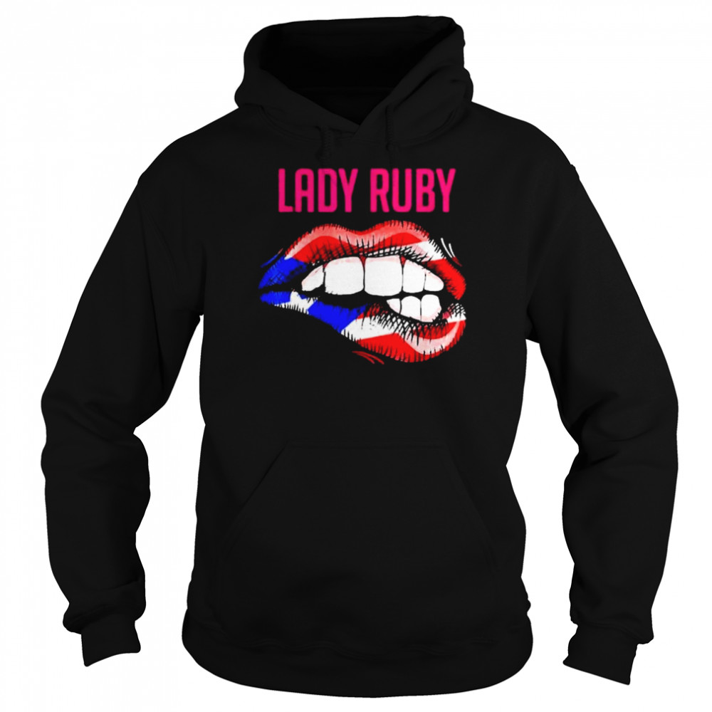 Lady Ruby T-Shirt Unisex Hoodie