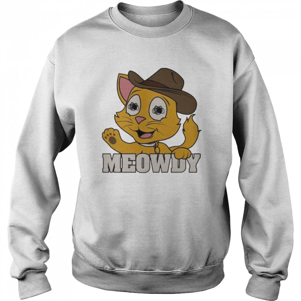 Leigh Mcnasty Merch Meowdy T-Shirt Unisex Sweatshirt