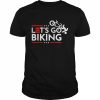 Let’s Go Biking Biden Falling Off Bicycle Biden  Classic Men's T-shirt