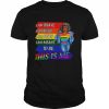 Lgbt I am brave I am bruised I am who I am meant to be this is me  Classic Men's T-shirt