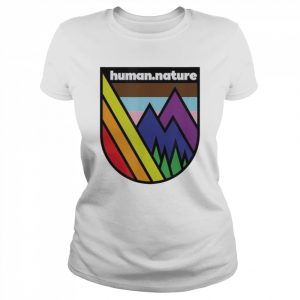 Lgbtq queer gay mountains pride trees hiking  Classic Women's T-shirt