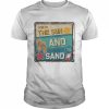 Live By The Sun And Sand Shirt Classic Men's T-shirt