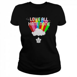 Love All Hate None Shirt Classic Women's T-shirt